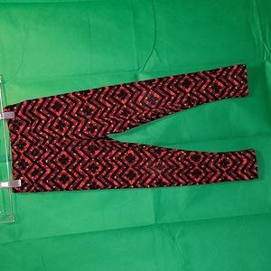 Lularoe kids printed leggings size S/M